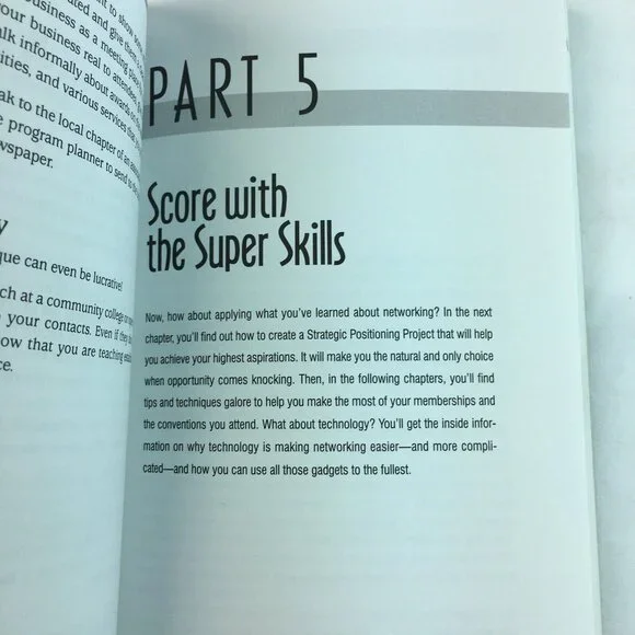 Business Networking Book 2002 Learn How to Make Connections Anne Baber u - Picture 8 of 10